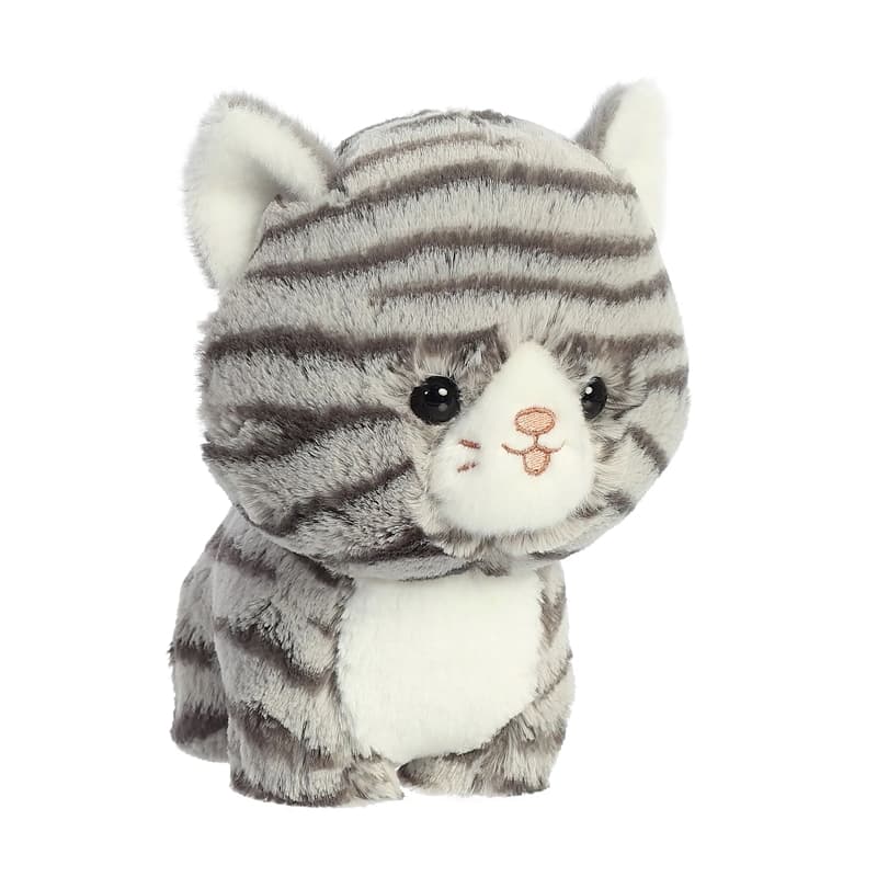 Teddy Pets - Plush Toy / Cuddle Toy Cat Grey Tabby 17 cm 2