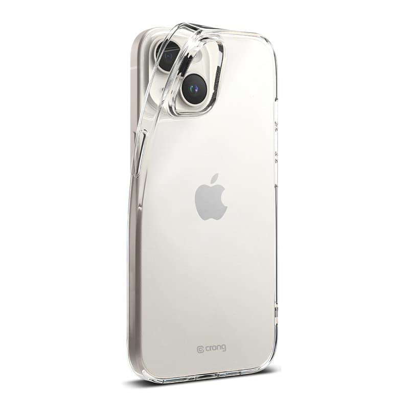 Crong Crystal Slim Cover - iPhone 15 Plus Case (Clear) 3