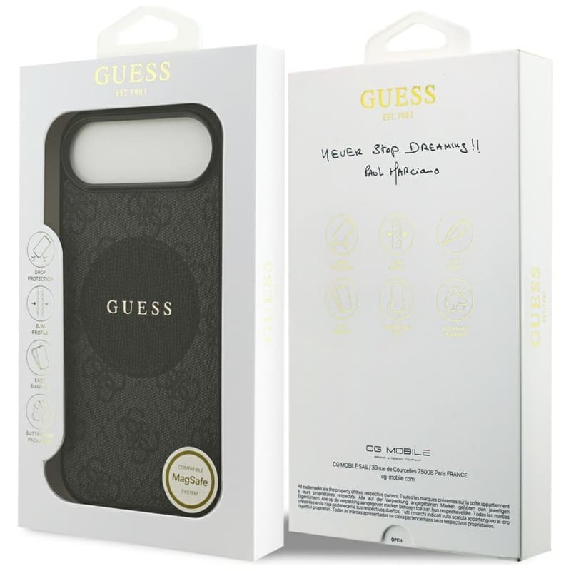 Guess 4G Circle Classic Logo MagSafe – Case iPhone Air (Black) 8