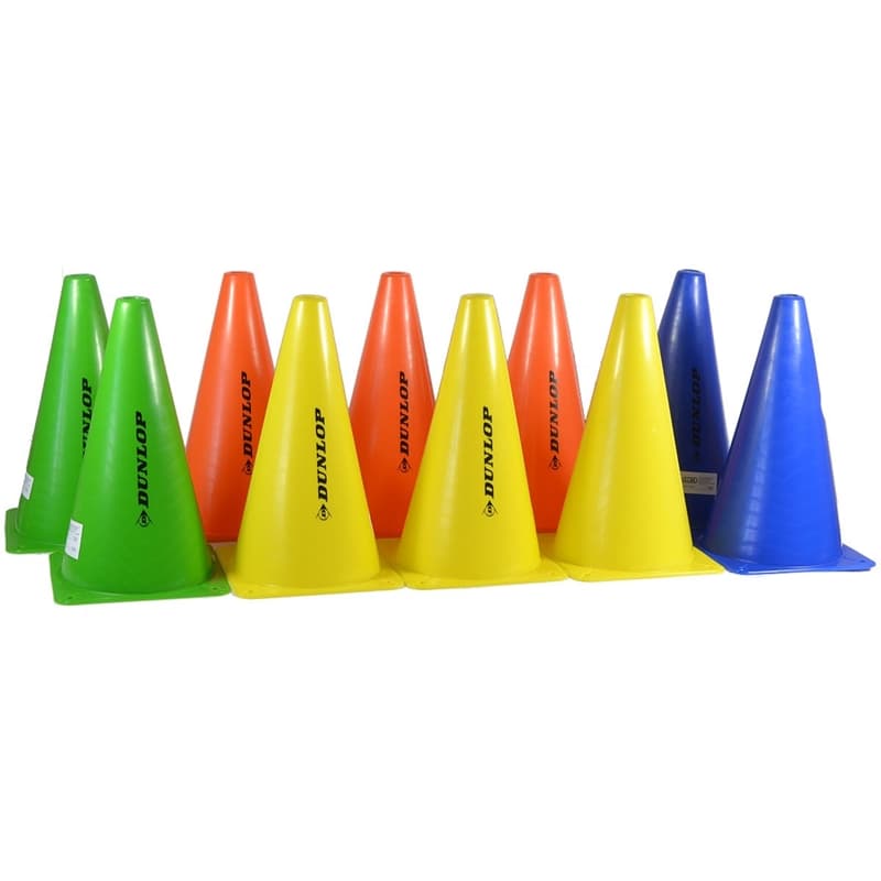 Dunlop - Set of training cones 10 pcs. 4