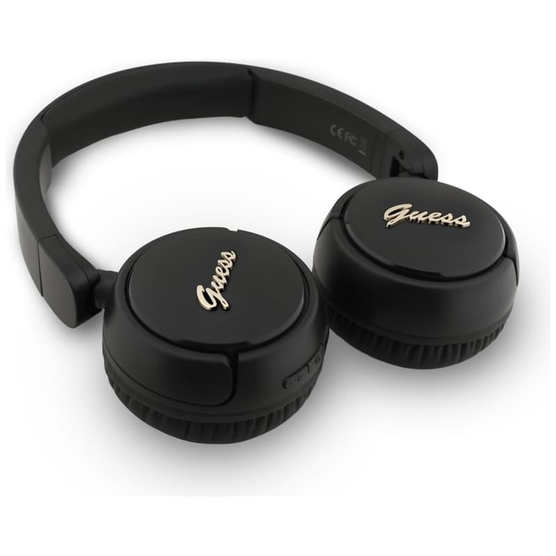 Guess Metal Logo Script - Wireless Over-Ear Headphones Bluetooth V5.3 (black) 3
