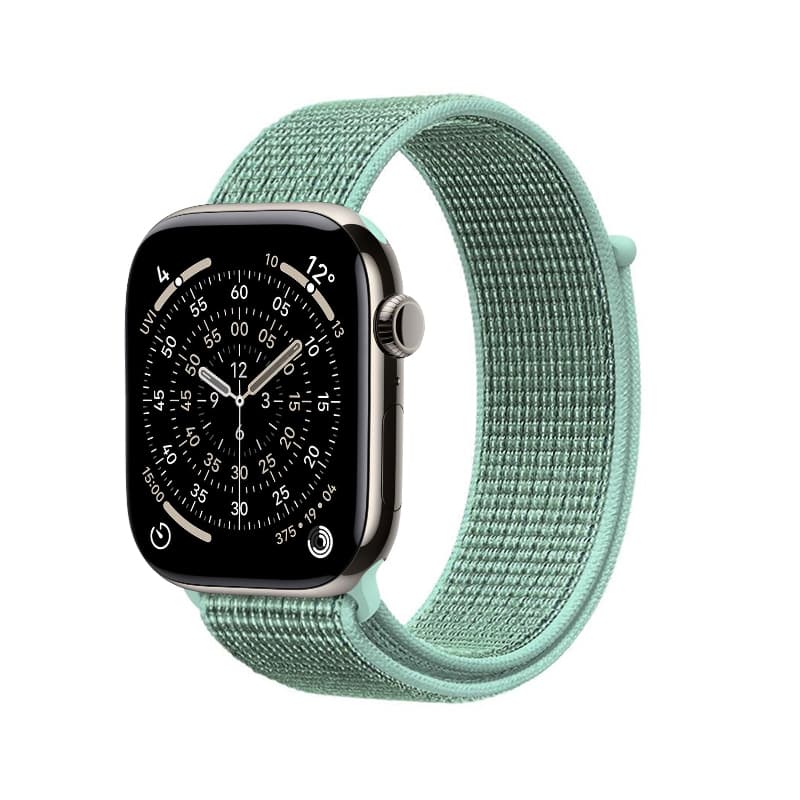 Crong Nylon - Sport Band for Apple Watch 38/40/41/42 mm (Atlantic Green) 6