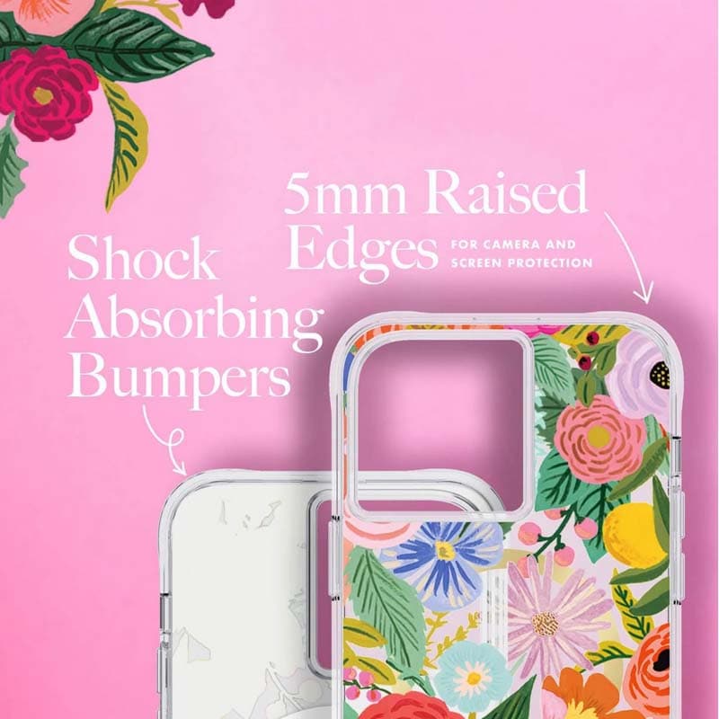 Rifle Paper Clear MagSafe - Case for iPhone 14 Pro Max (Garden Party Blush) 7