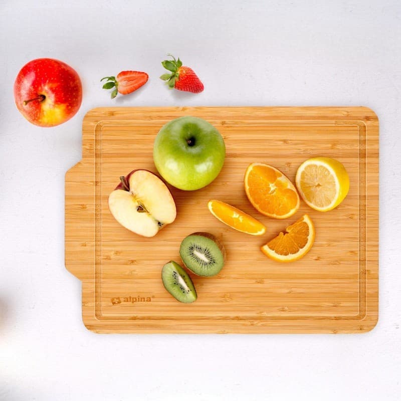 Alpina - Bamboo Wood Chopping Board 36x26 cm 3