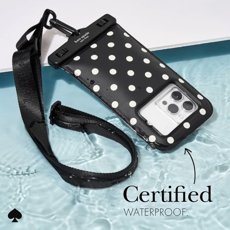 Kate Spade New York Waterproof Floating Pouch - Waterproof case for smartphones up to 6.7" (Picture Dot) 5
