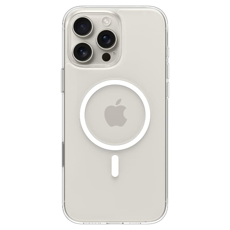 Spigen Thin Fit T Mag MagSafe - Case for iPhone 16 Pro Max (Clear / White) 4