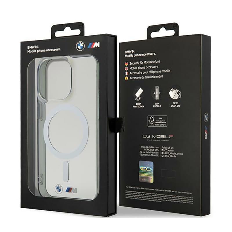 BMW Silver Ring MagSafe - Case for iPhone 14 Pro Max (Transparent) 8