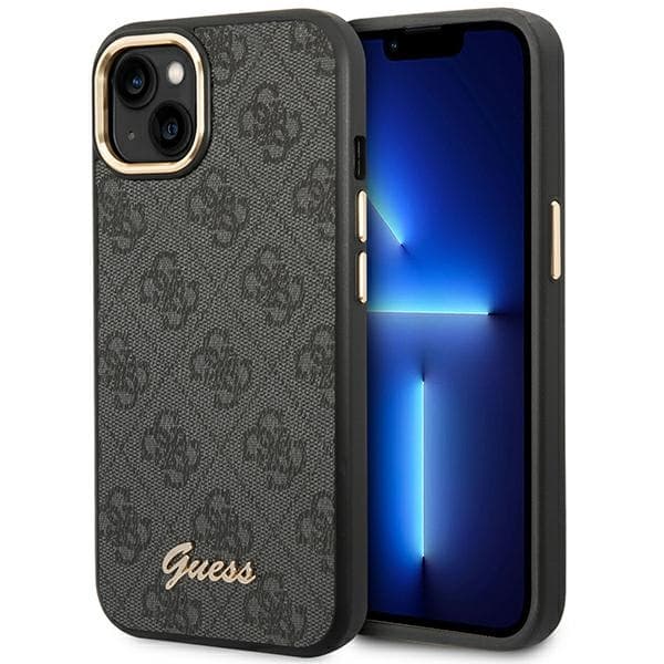 Guess 4G Metal Camera Outline Case - Case for iPhone 14 Plus (Black) 1