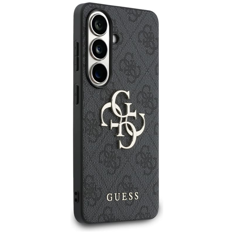 Guess 4G Big Metal Logo - Samsung Galaxy S26 Case (Black) 4