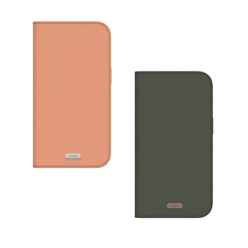 Moshi Overture MagSafe - Leather 3-in-1 Flip Case iPhone 17 Pro (Misty Coral) 5