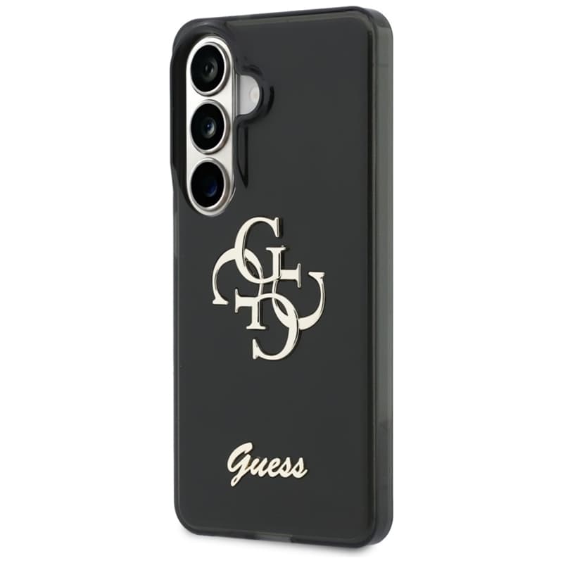 Guess IML Big Metal 4G Script - Samsung Galaxy S26 Case (Black) 2