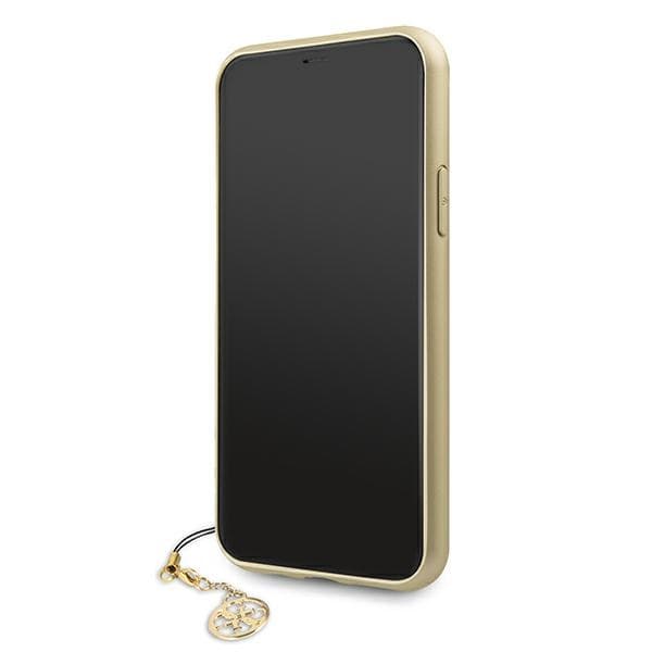 Guess 4G Charms Collection - Case for iPhone 11 (Brown) 4