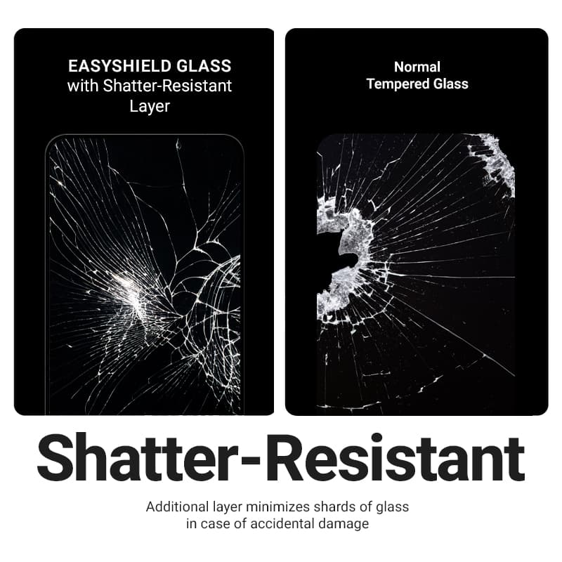 Crong EasyShield 2-Pack - Tempered Glass iPhone 17 / iPhone 17 Pro / iPhone 16 Pro (2 pieces) 5
