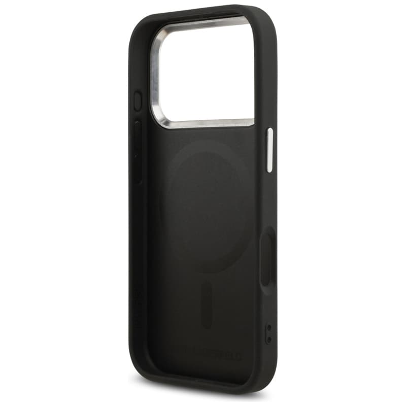 Karl Lagerfeld Choupette Pin MagSafe - Case for iPhone 17 Pro (black) 7