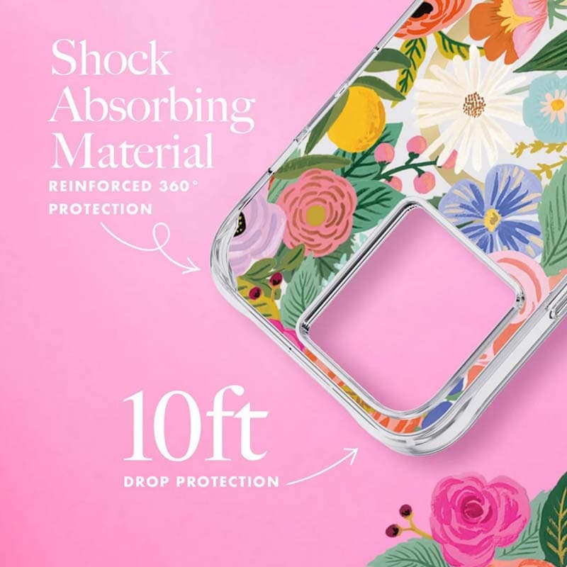 Rifle Paper Clear MagSafe - Case for iPhone 14 Pro Max (Garden Party Blush) 8