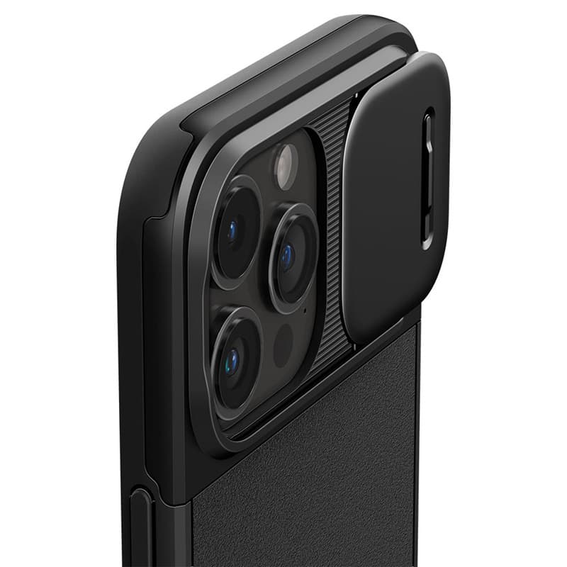 Spigen Optik Armor Mag MagSafe - Case for iPhone 15 Pro (Black) 8