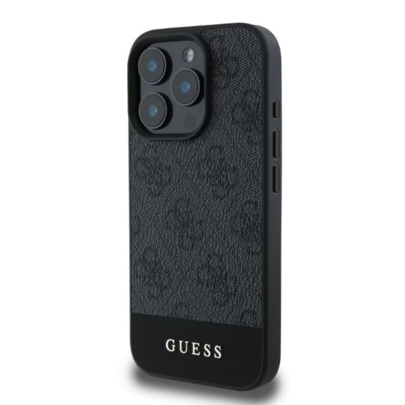 Guess 4G Bottom Stripe - Case for iPhone 16 Pro Max (gray) 3
