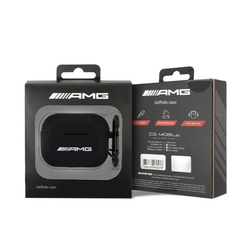 AMG Silicone Big Logo - Case for AirPods Pro 2 (black) 4