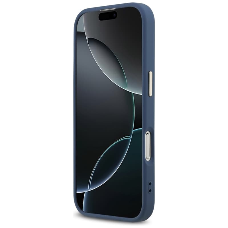 Guess 4G Big 4G Classic Logo - Case iPhone 17 (Blue / Gold) 5