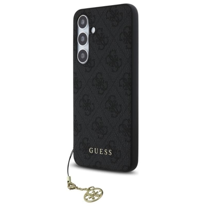 Guess 4G Charms Collection - Case for Samsung Galaxy S24 FE (gray) 2