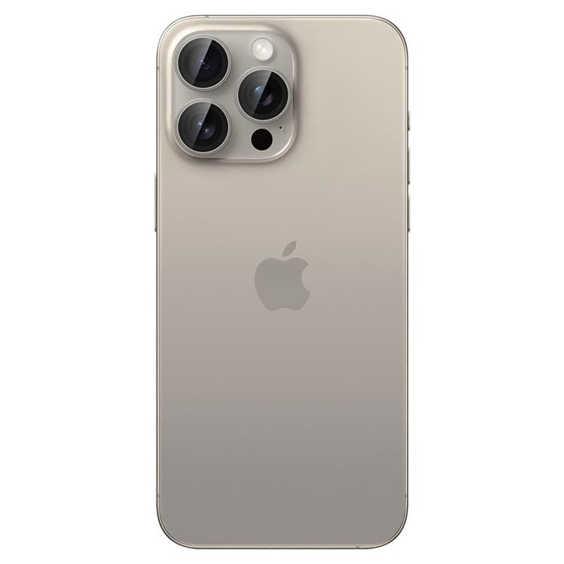 Spigen Optik Pro GLAS.TR EZ Fit Camera Protector 2-Pack - Lens protection glass for iPhone 17 Pro / 17 Pro Max / iPhone 15 Pro / 15 Pro Max / iPhone 14 Pro / 14 3