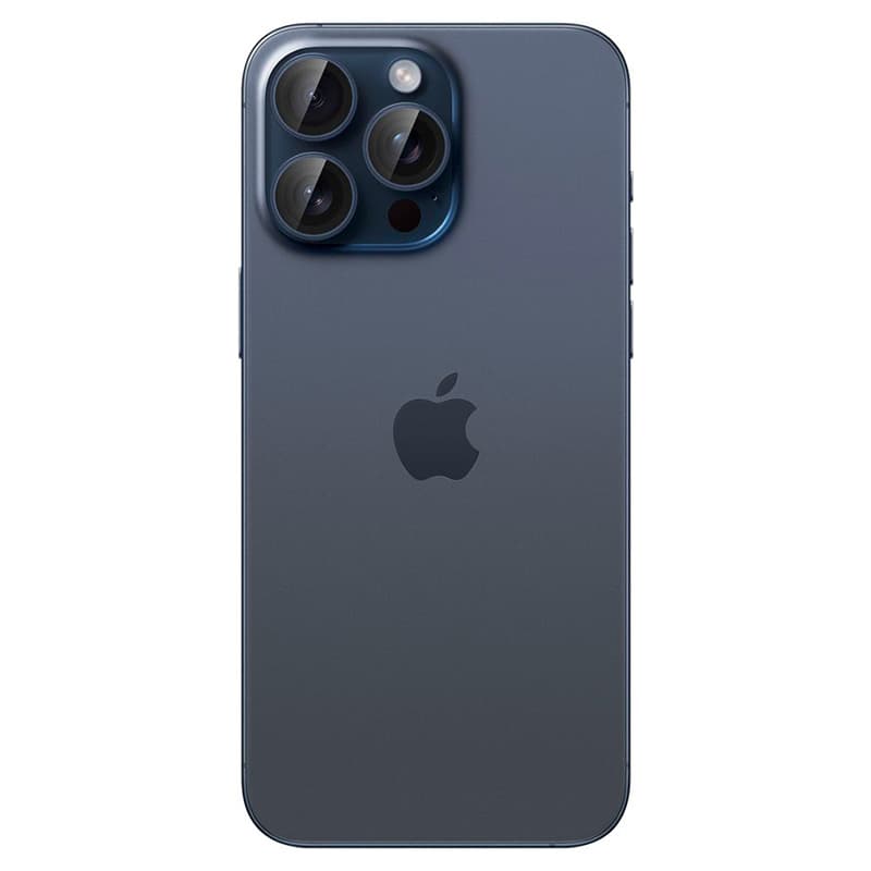 Spigen Optik Pro GLAS.TR EZ Fit Camera Protector 2-Pack - Lens protection glass for iPhone 15 Pro / iPhone 15 Pro Max / iPhone 14 Pro / iPhone 14 Pro Max (2 pcs 3