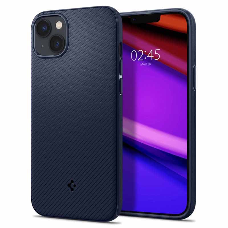 Spigen Mag Armor - Case for iPhone 14 (Navy Blue) 3