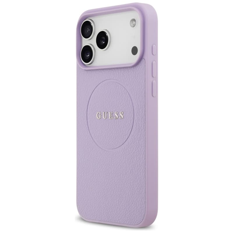 Guess Grained Ring MagSafe - Case iPhone 17 Pro Max (purple) 2