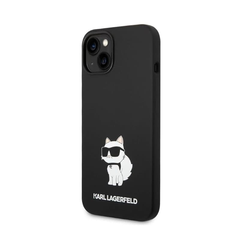 Karl Lagerfeld Silicone NFT Choupette - Case for iPhone 14 Plus (Black) 2
