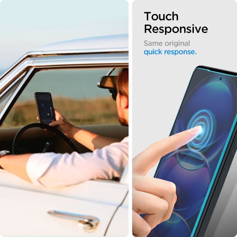 Spigen Glas.TR Slim 2-Pack - Tempered glass for Xiaomi Redmi Note 12 Pro 5G/12 Pro+ 5G/POCO X5 Pro 5G 6