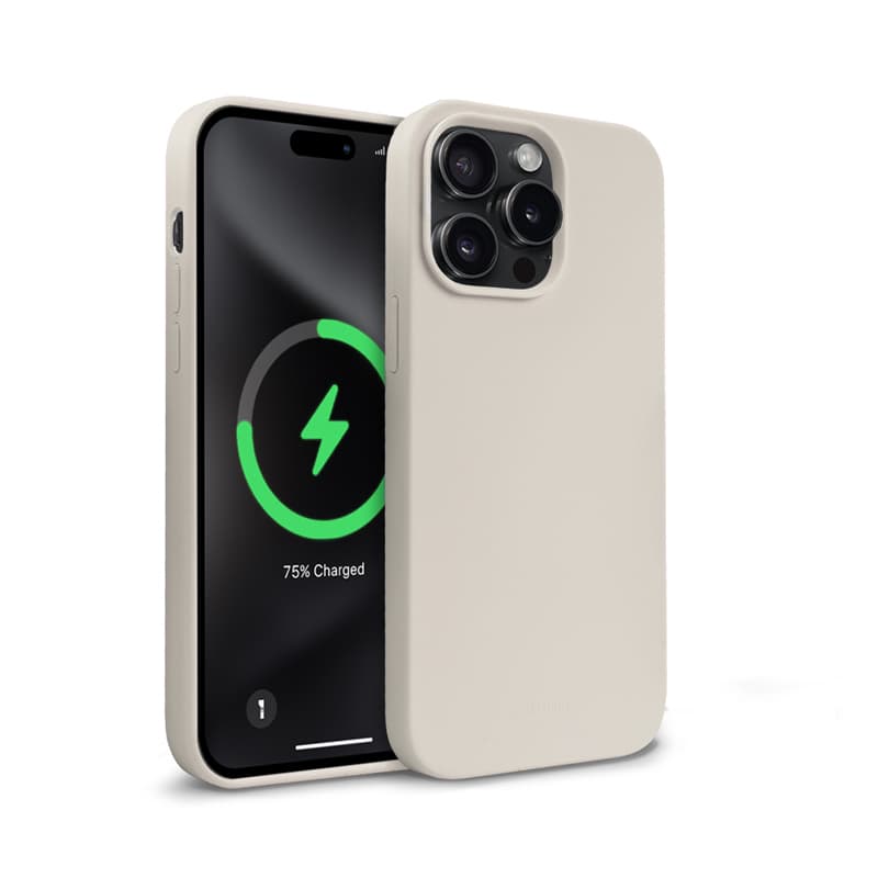 Crong Color Cover Magnetic - iPhone 15 Pro Max MagSafe Case (Stone Beige) 7