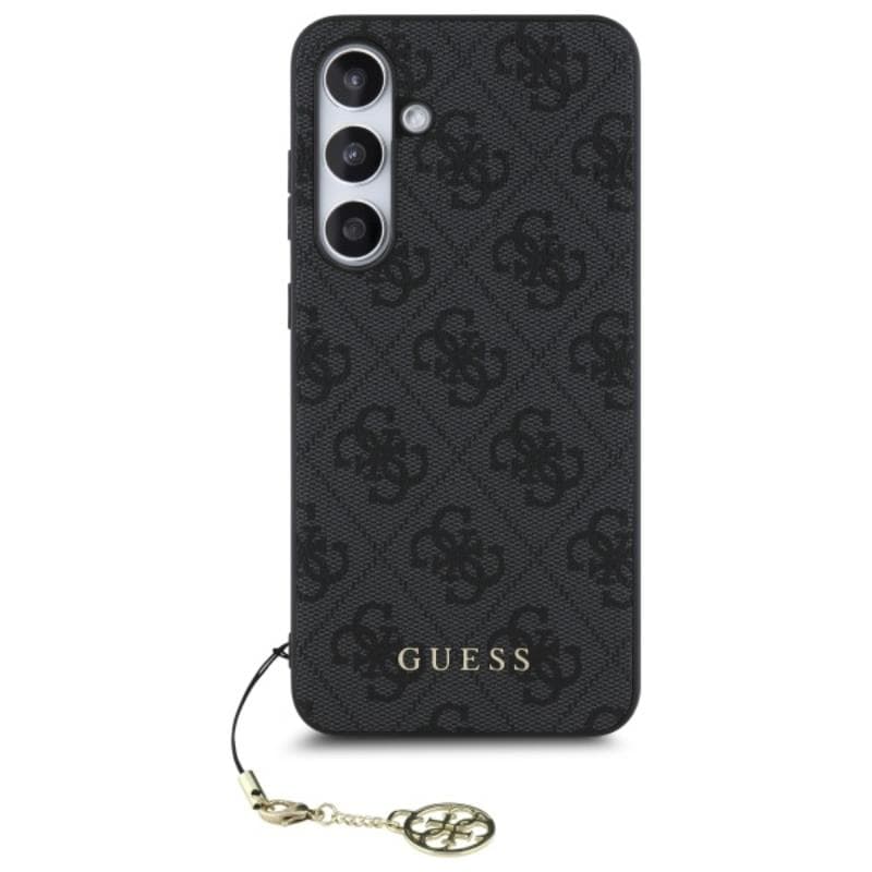 Guess 4G Charms Collection - Case for Samsung Galaxy S24 FE (gray) 3
