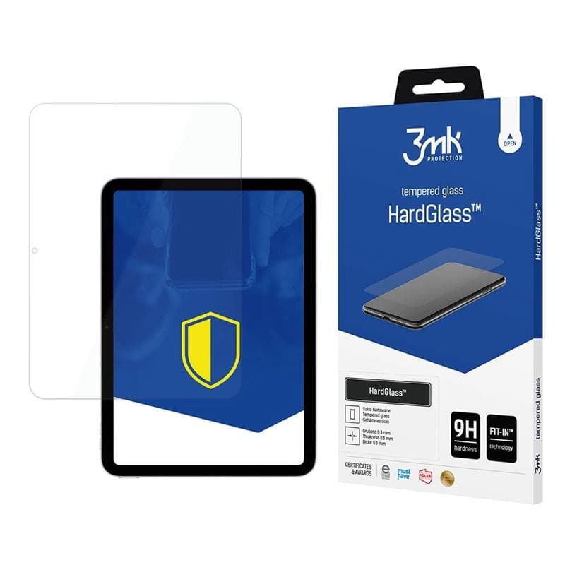 3mk HardGlass - Tempered glass for iPad 11" (2025) / iPad 10.9” (2022)