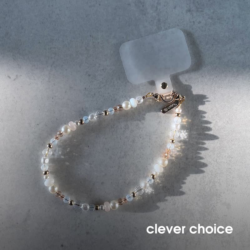 Crong Phone Charm - Lanyard Phone Pendant (Shiny Crystals) 2
