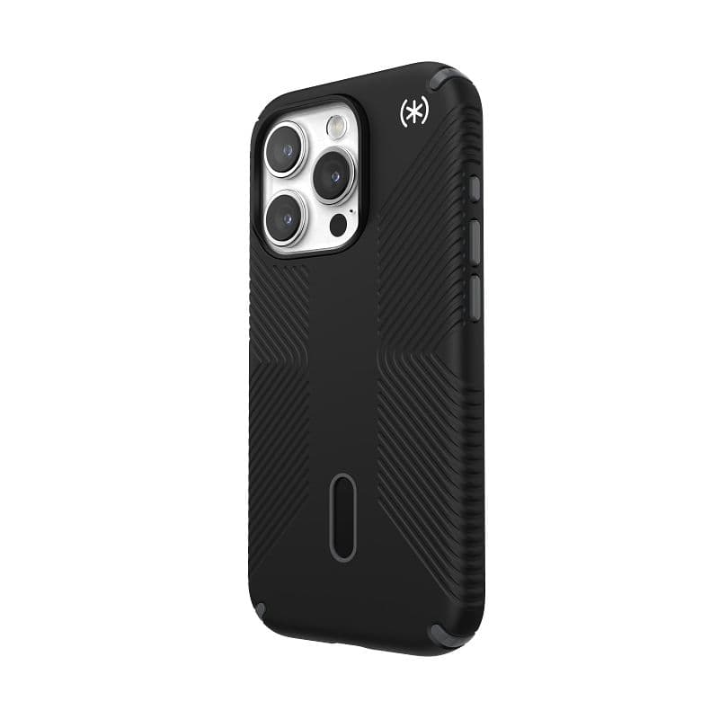 Speck Presidio2 Grip ClickLock & Magsafe - iPhone 15 Pro Case (Black / Slate Gray / White) 7