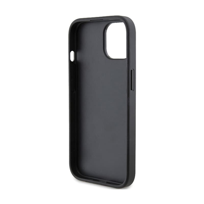 Karl Lagerfeld Quilted K Pattern - iPhone 15 Case (Black) 7