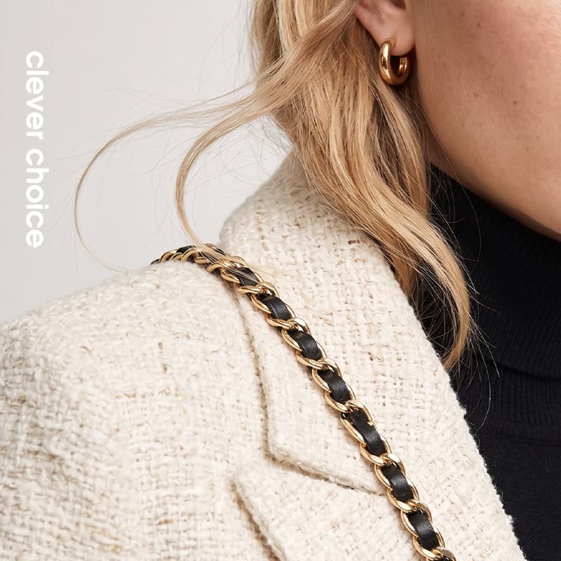 Crong Phone Crossbody - Phone Lanyard (Black Twist) 3