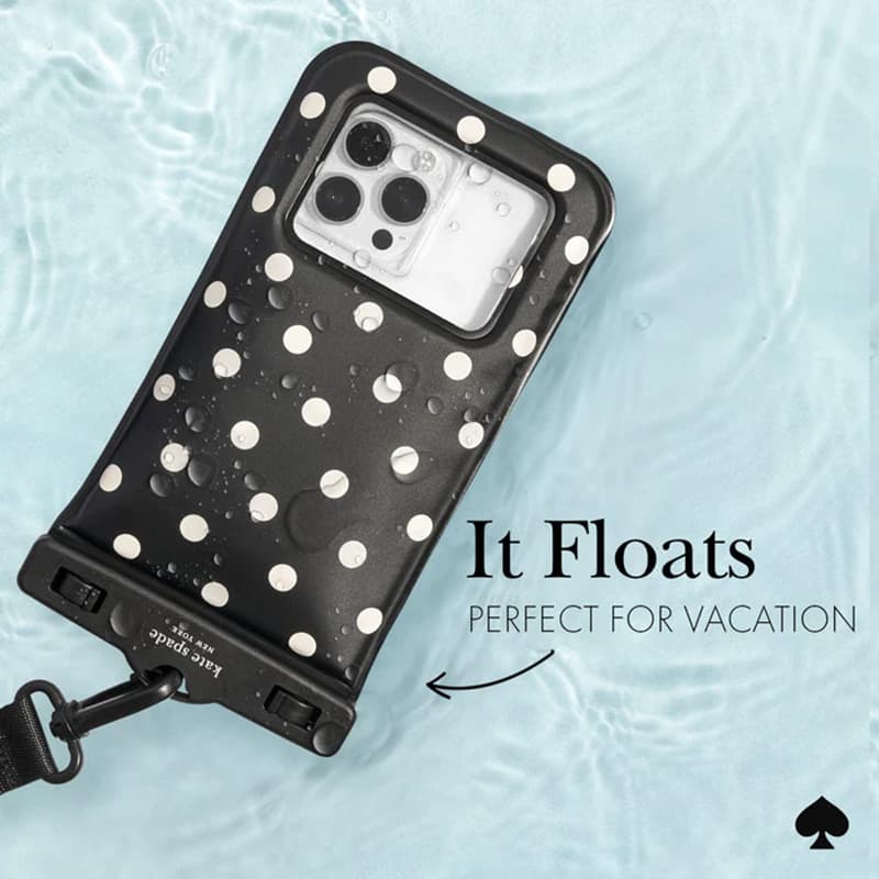 Kate Spade New York Waterproof Floating Pouch - Waterproof case for smartphones up to 6.7" (Picture Dot) 8
