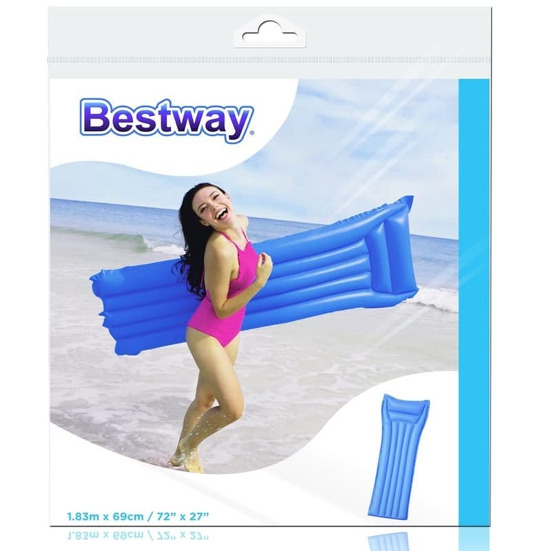 Bestway - Inflatable Beach Mattress 183x69cm (Blue) 2