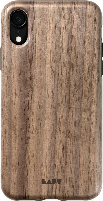 Laut PINNACLE - Case for iPhone XR with natural wood (Walnut) 2