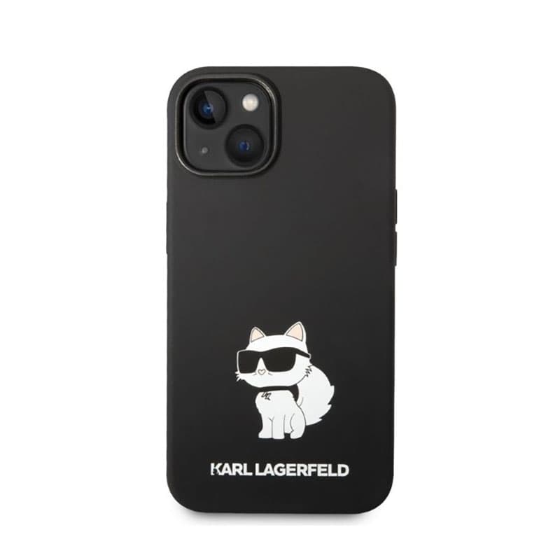 Karl Lagerfeld Silicone NFT Choupette - Case for iPhone 14 Plus (Black) 3