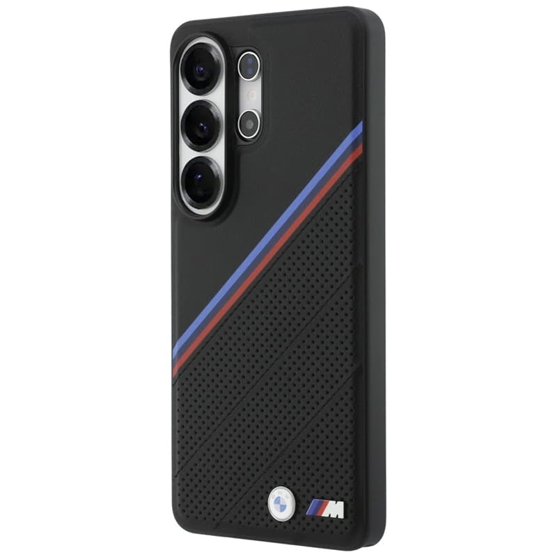 BMW Tricolor Metal Logo MagSafe - Samsung Galaxy S26 Ultra Case (Black) 2