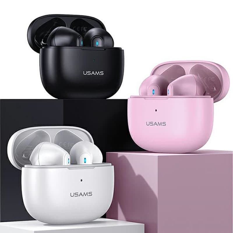 USAMS NX10 Series - Bluetooth 5.2 TWS headphones + charging case (Black) 2