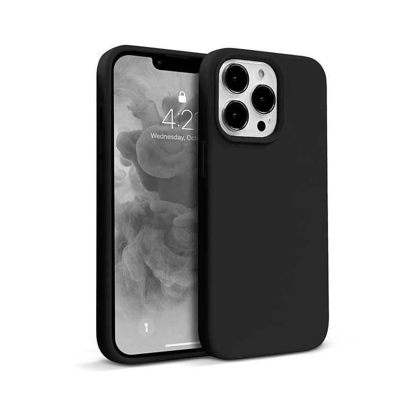 Crong Color Cover - iPhone 13 Pro Case (Black)