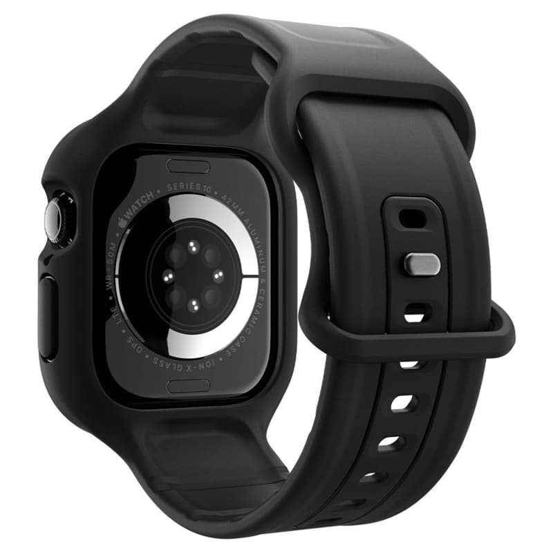 Spigen Vault Pro - Strap with Case for Apple Watch 10 42 mm (Matte Black) 8
