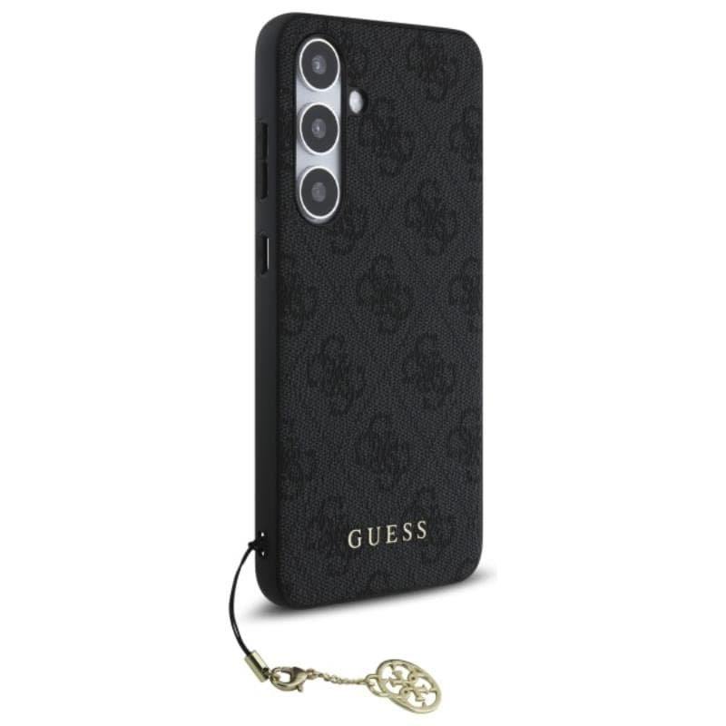 Guess 4G Charms Collection - Case for Samsung Galaxy S24 FE (gray) 4