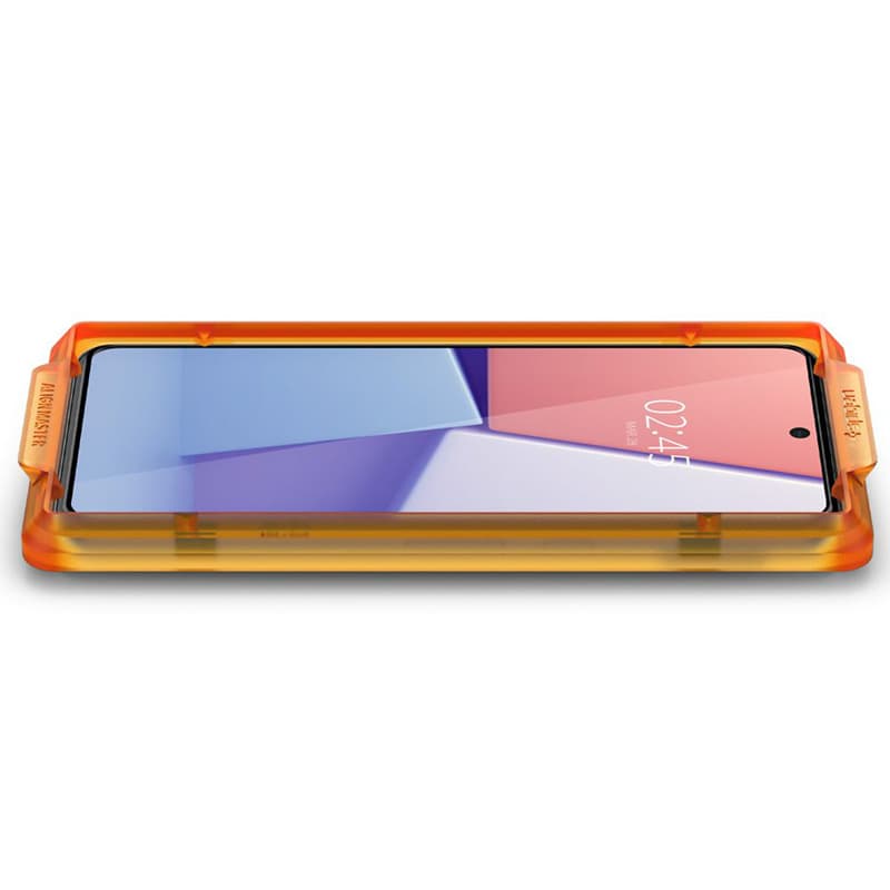 Spigen Alm Glass FC - Tempered glass for Google Pixel 8 Pro (Black frame) 3