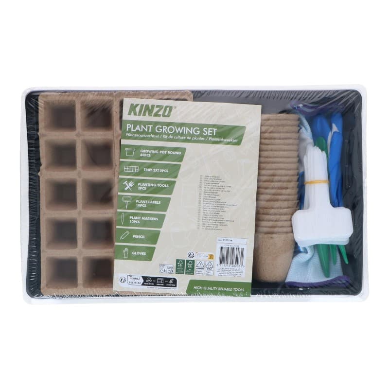 Kinzo - Plant Growing Kit 68 Pieces 2