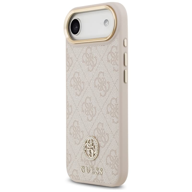 Guess 4G Strass Logo MagSafe - Case iPhone Air (Pink) 2