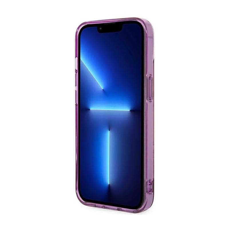 Guess Jungle Case - Case for iPhone 14 Plus (Pink) 5